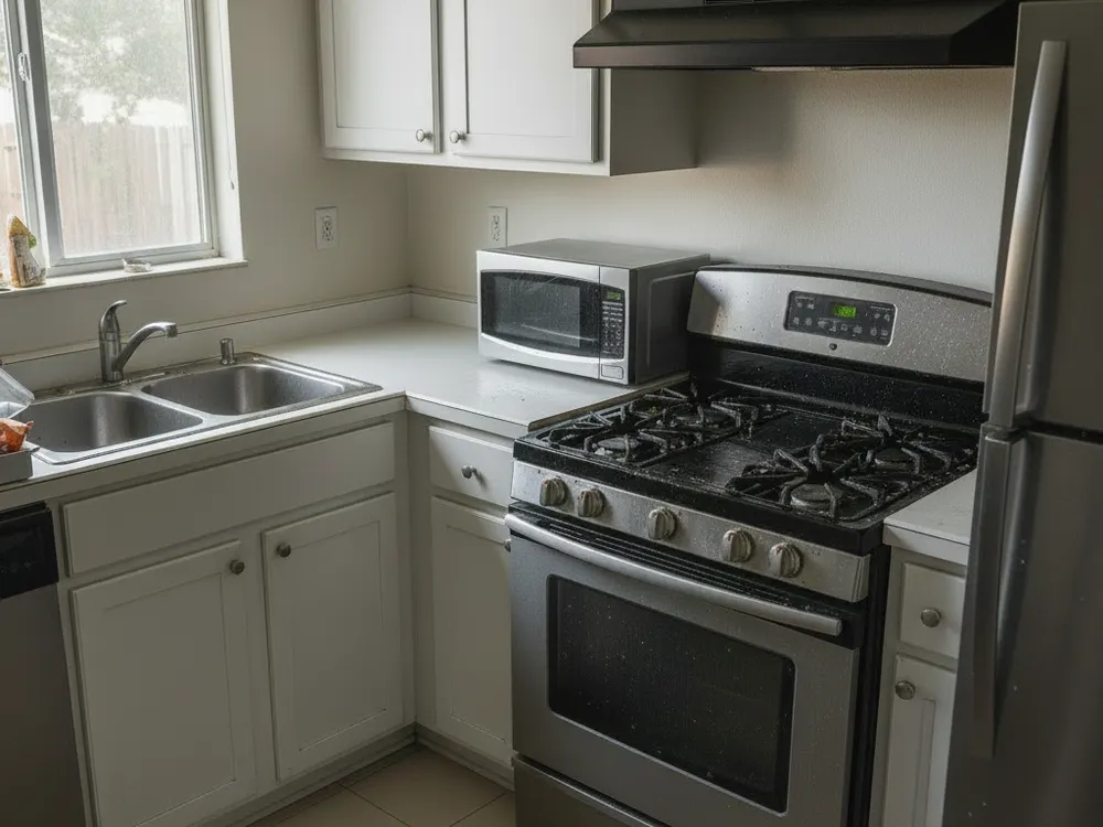 Kitchen Deep Clean after cleaning