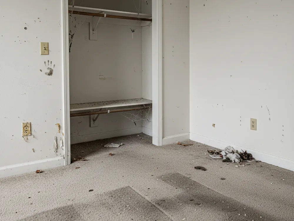 Move-Out Reset before cleaning